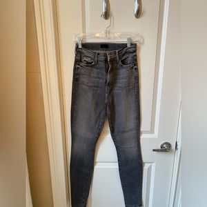 MOTHER high waisted skinny jeans
